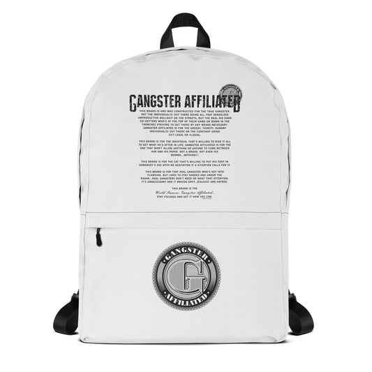 Gangster Affiliated "Creed" Backpack