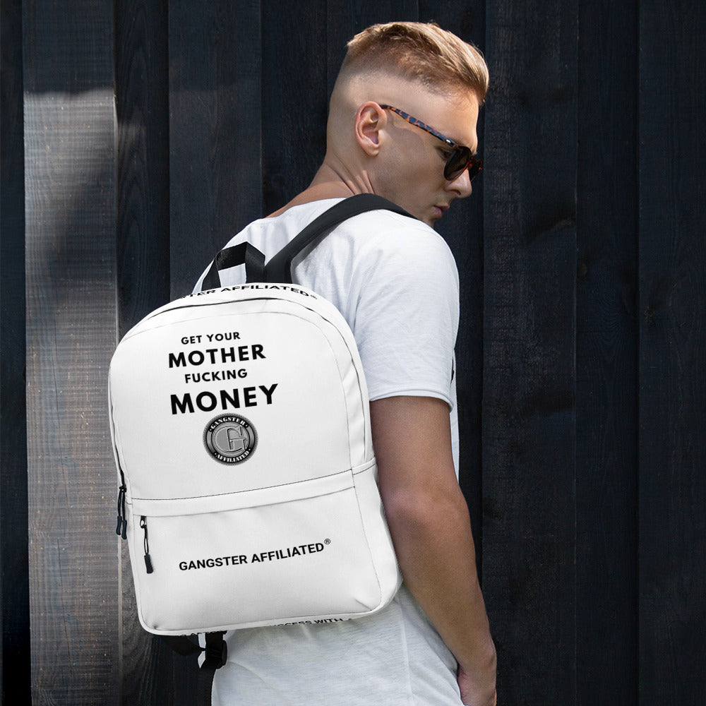 Gangster Affiliated "Get Your MF Money" Backpack