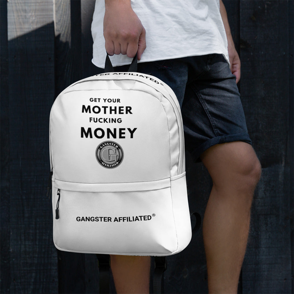 Gangster Affiliated "Get Your MF Money" Backpack