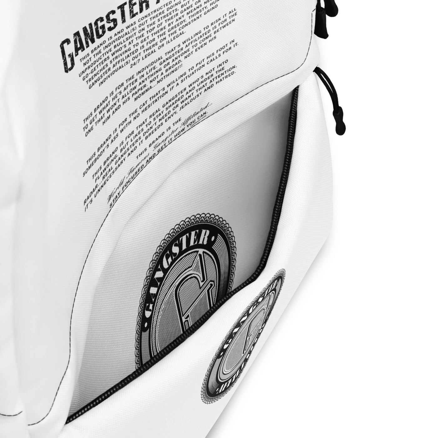 Gangster Affiliated "Creed" Backpack