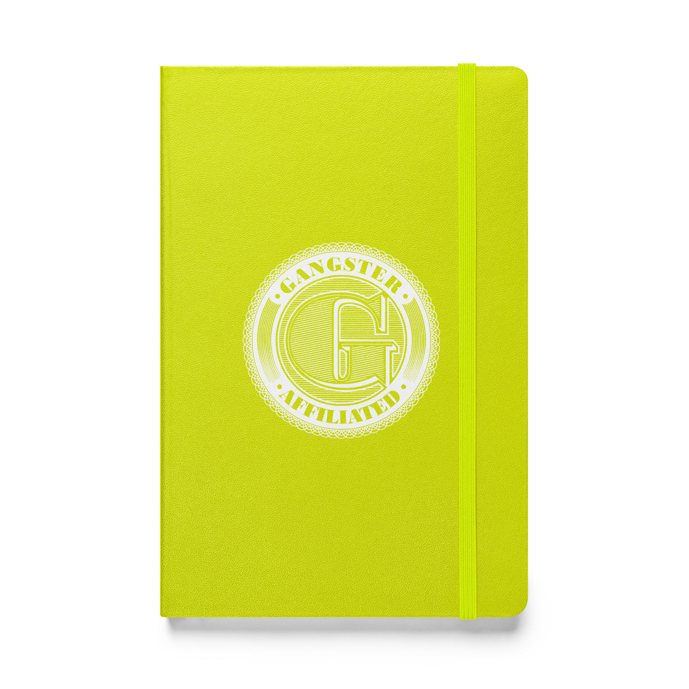 Gangster Affiliated Big "G" Monogram Logo Hardcover Notebook