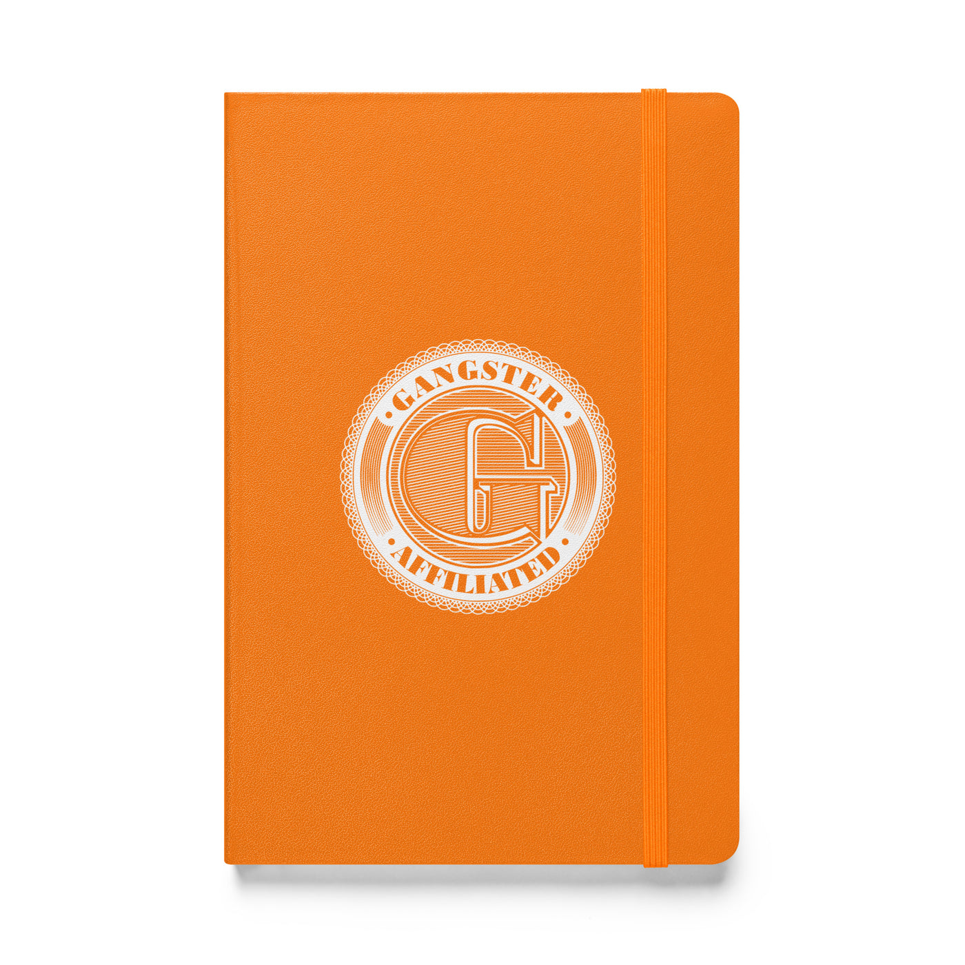 Gangster Affiliated Big "G" Monogram Logo Hardcover Notebook