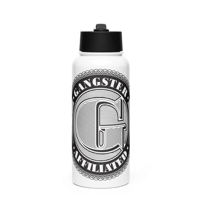 Gangster Affiliated Big "G" Monogram Logo Stainless Steel Water Bottle