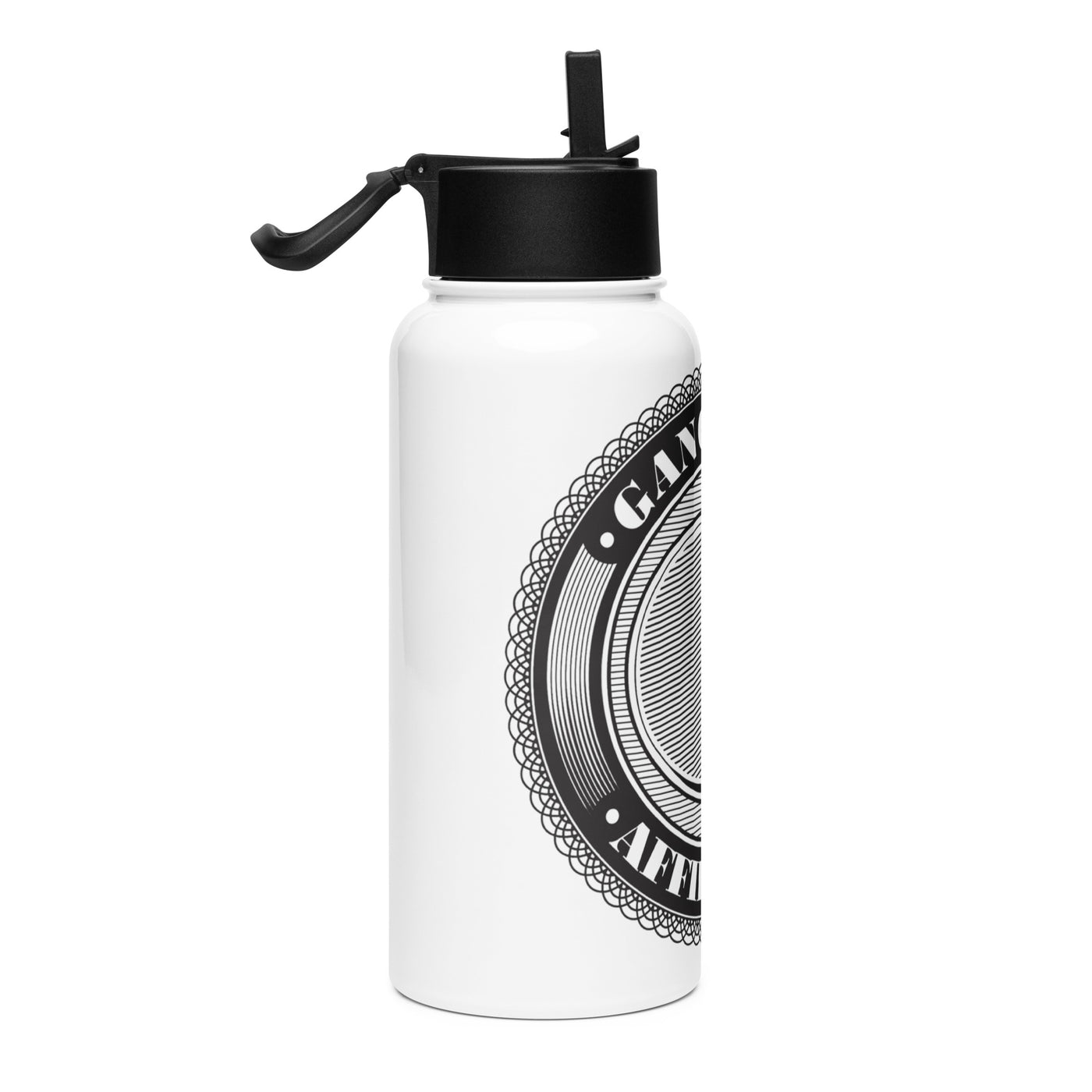 Gangster Affiliated Big "G" Monogram Logo Stainless Steel Water Bottle