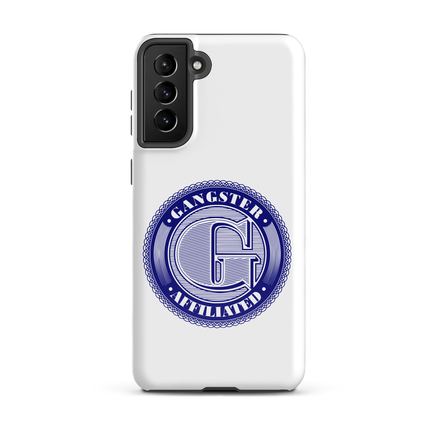 Gangster Affiliated Big "G" Blue Monongram Case for Samsung®