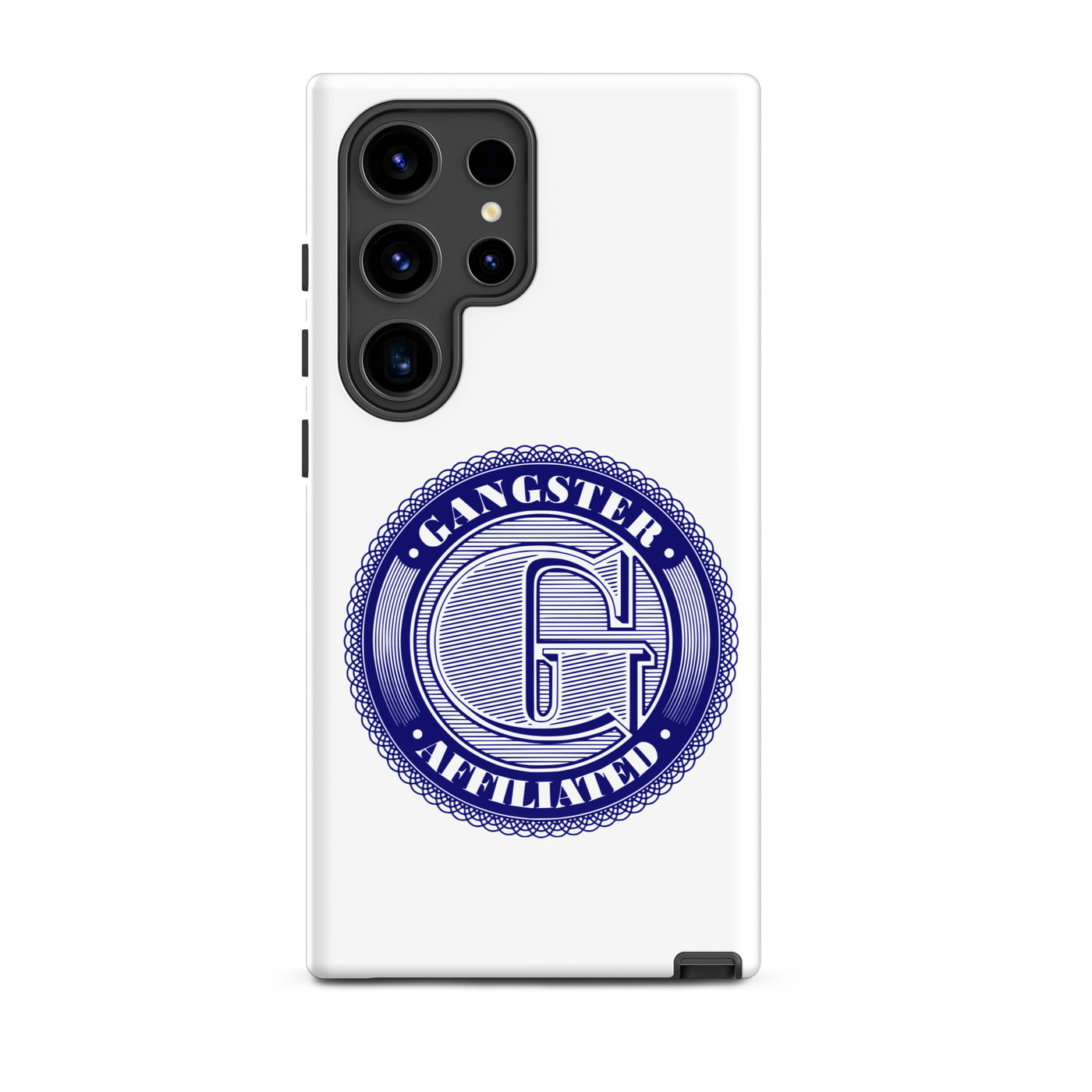 Gangster Affiliated Big "G" Blue Monongram Case for Samsung®