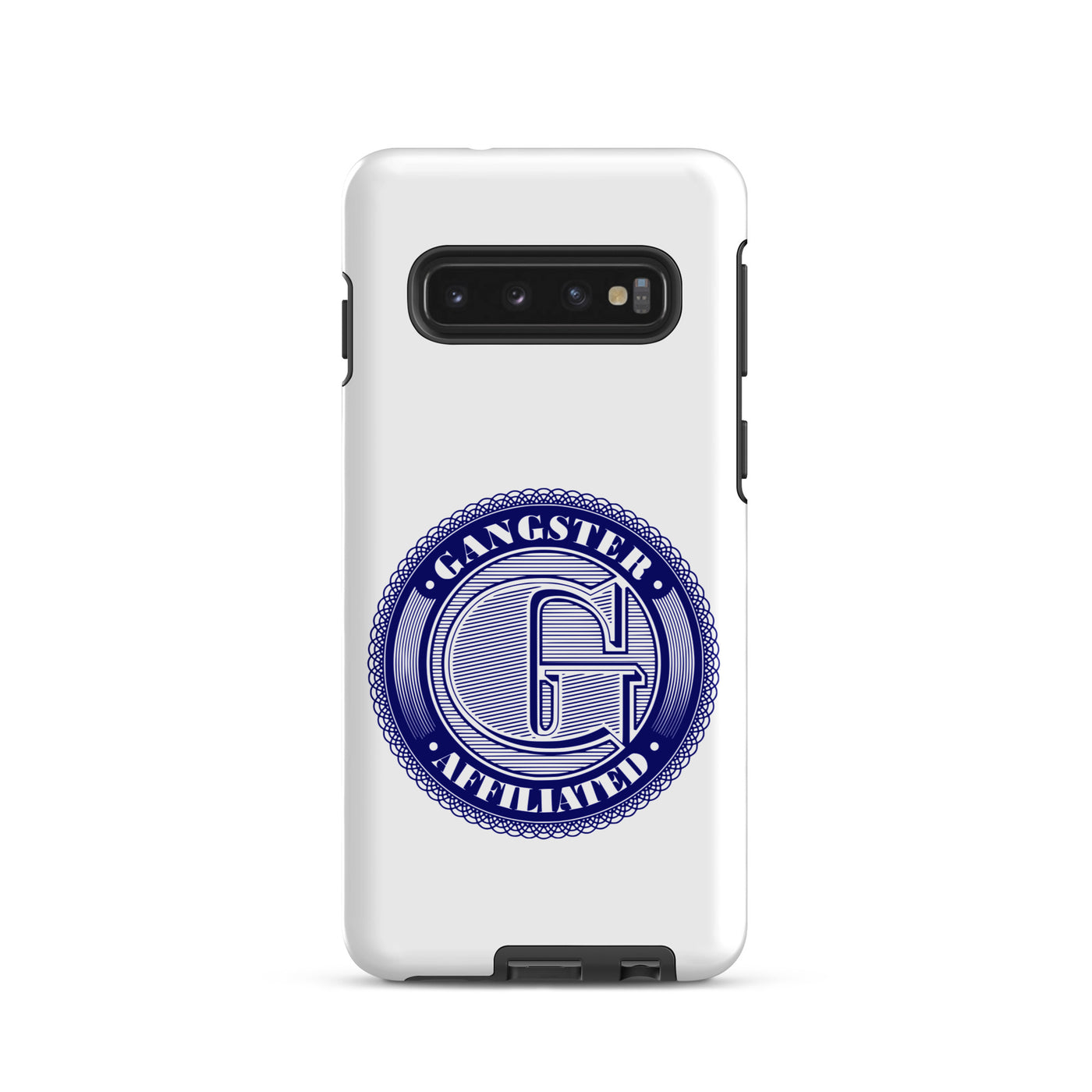 Gangster Affiliated Big "G" Blue Monongram Case for Samsung®