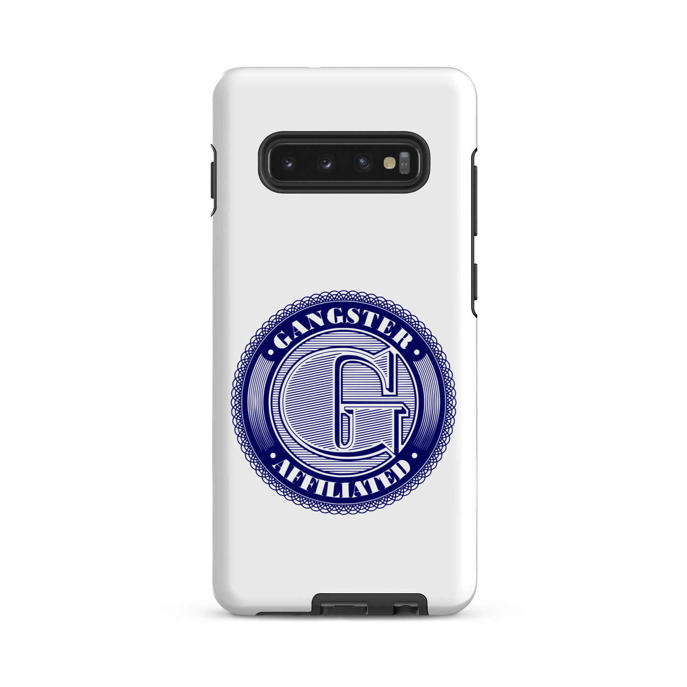 Gangster Affiliated Big "G" Blue Monongram Case for Samsung®