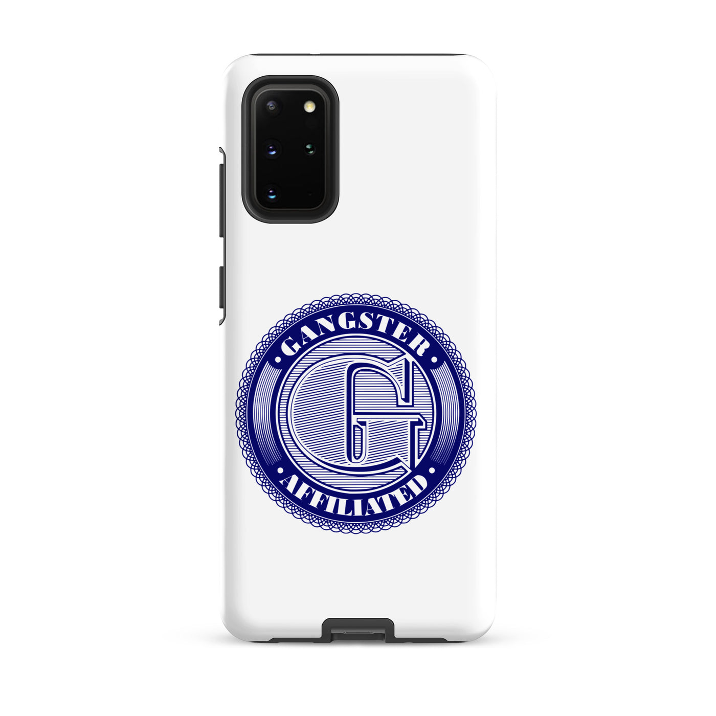 Gangster Affiliated Big "G" Blue Monongram Case for Samsung®