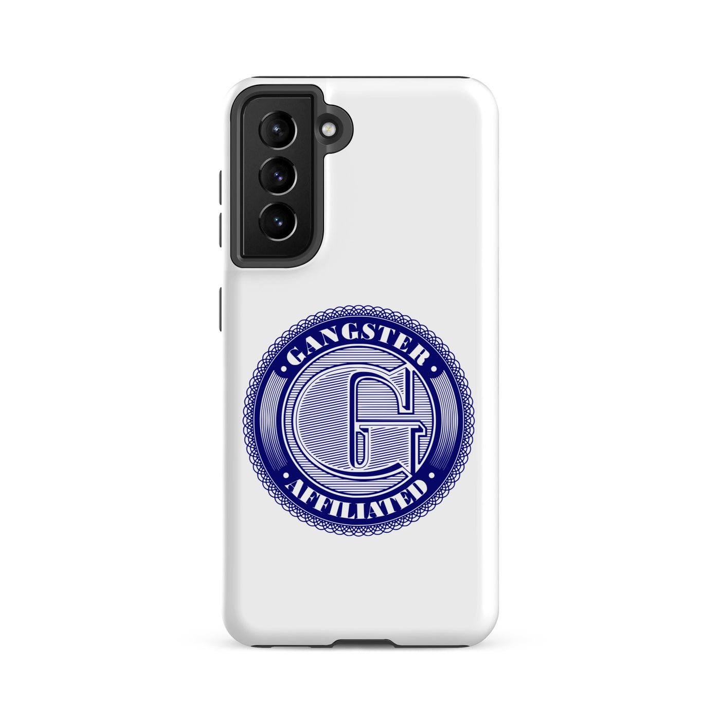 Gangster Affiliated Big "G" Blue Monongram Case for Samsung®