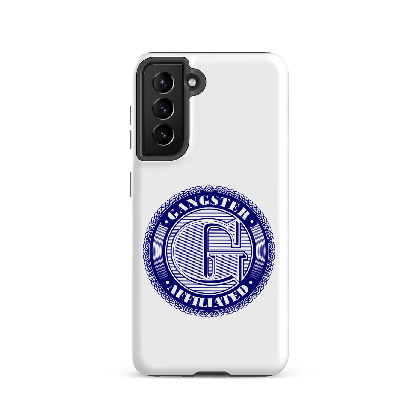 Gangster Affiliated Big "G" Blue Monongram Case for Samsung®