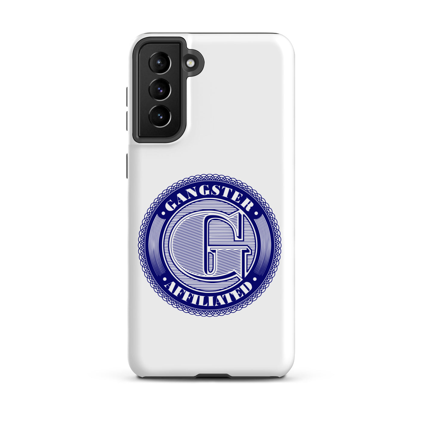 Gangster Affiliated Big "G" Blue Monongram Case for Samsung®