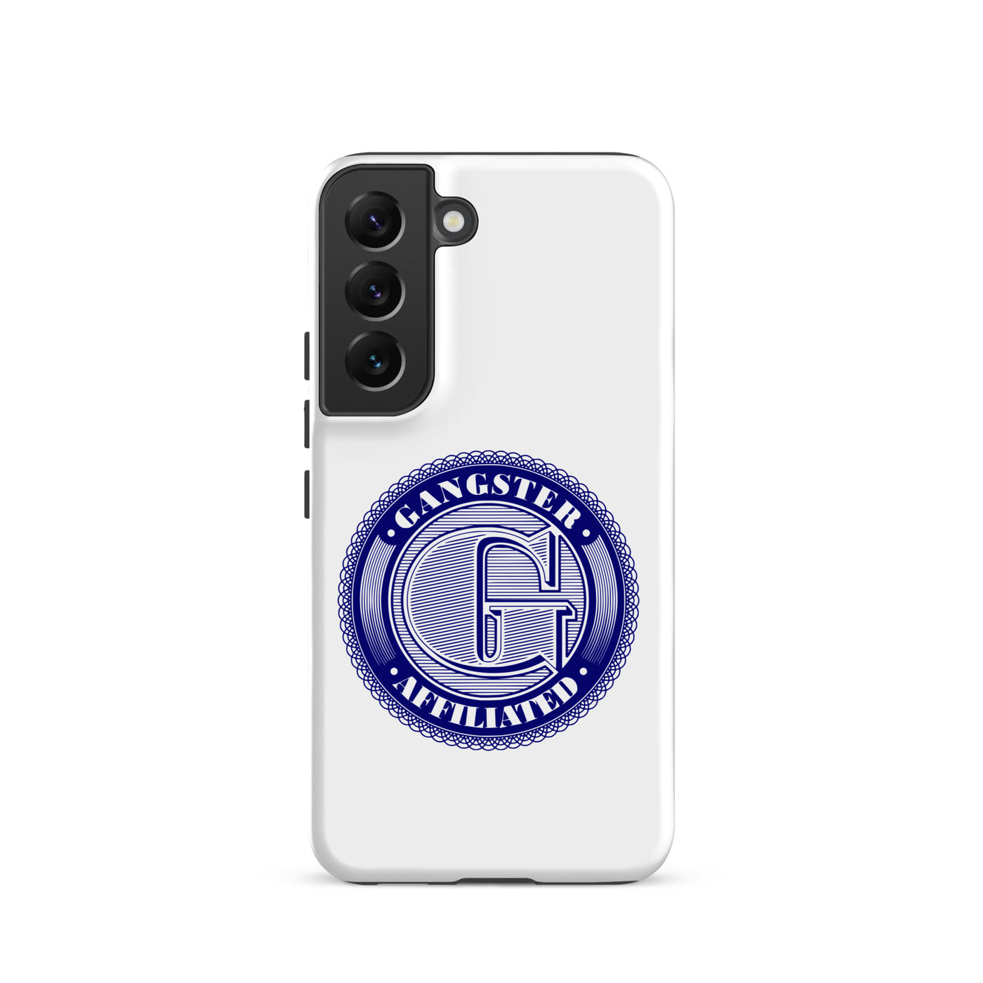 Gangster Affiliated Big "G" Blue Monongram Case for Samsung®