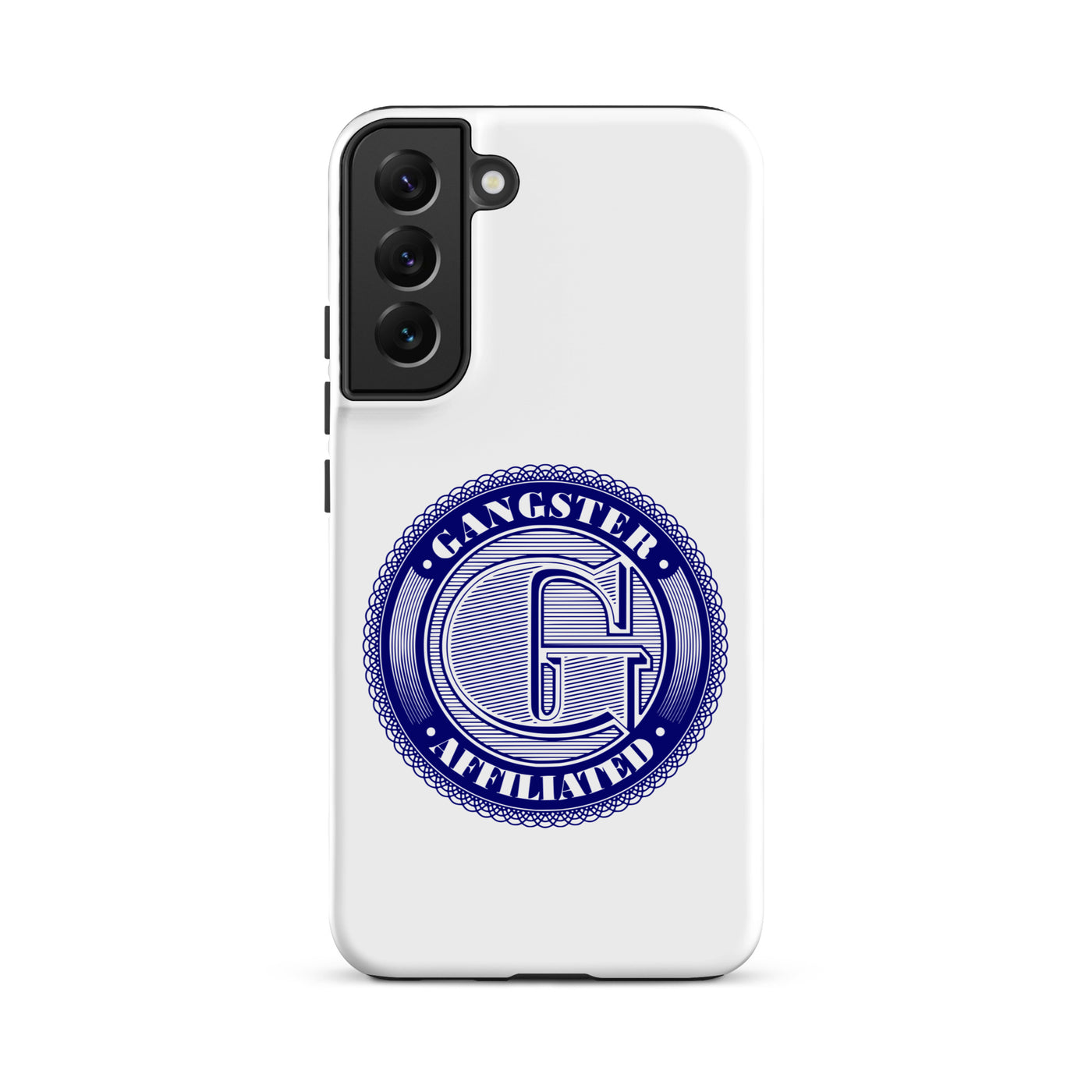 Gangster Affiliated Big "G" Blue Monongram Case for Samsung®