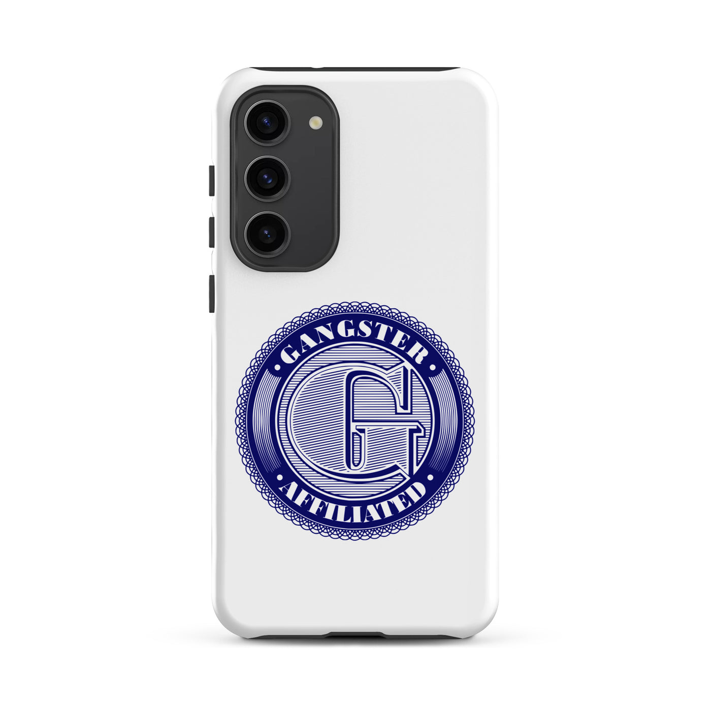 Gangster Affiliated Big "G" Blue Monongram Case for Samsung®