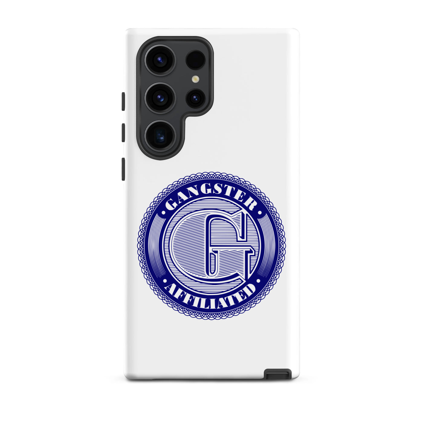 Gangster Affiliated Big "G" Blue Monongram Case for Samsung®