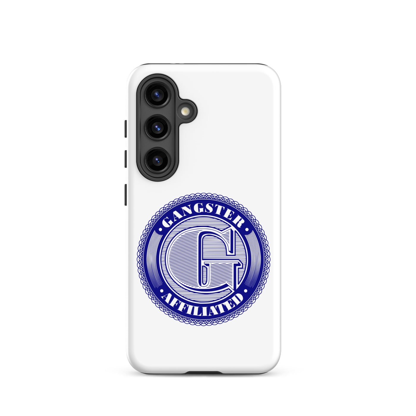 Gangster Affiliated Big "G" Blue Monongram Case for Samsung®