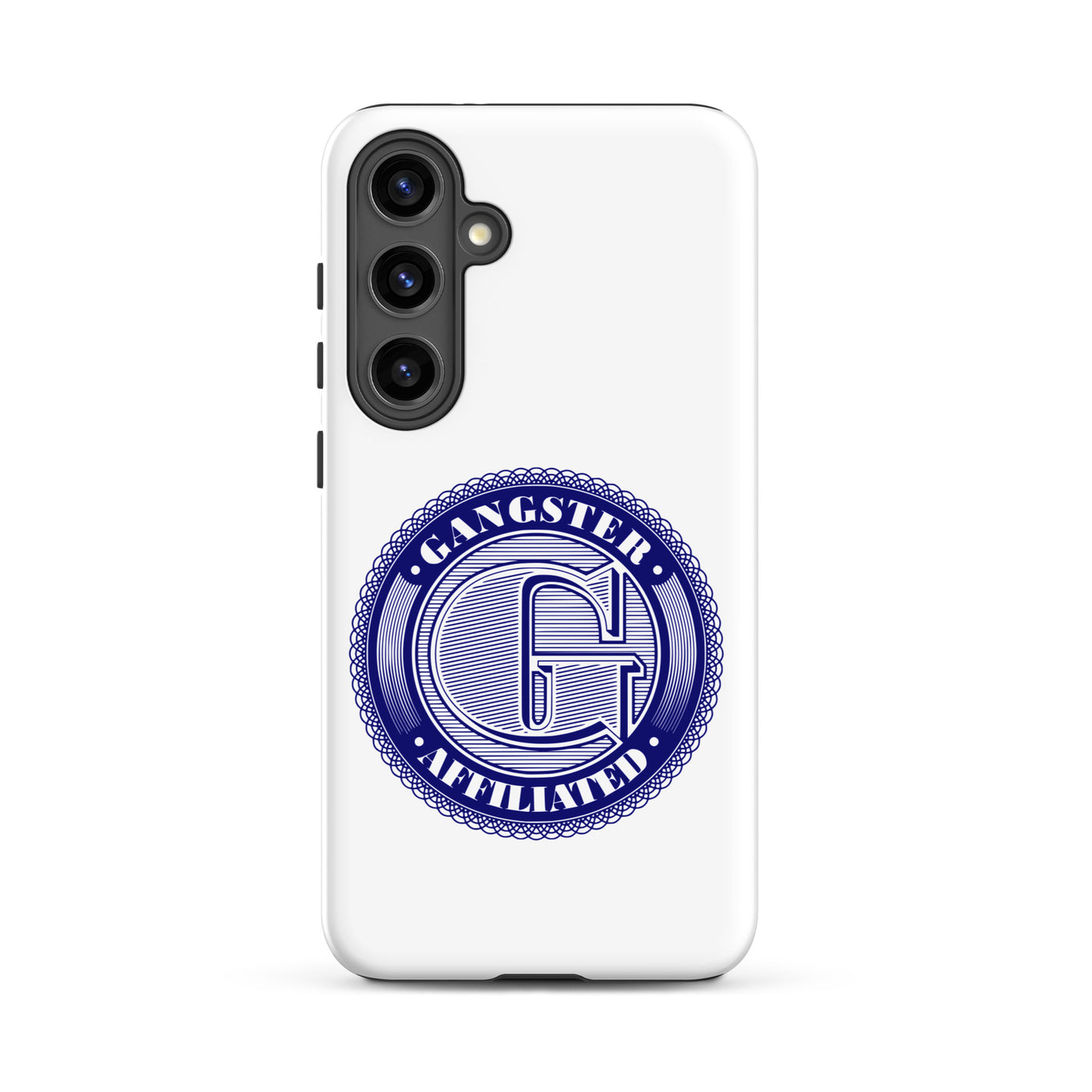 Gangster Affiliated Big "G" Blue Monongram Case for Samsung®